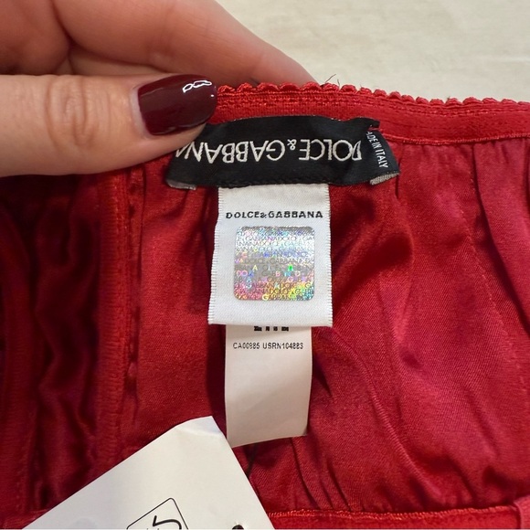 Dolce & Gabbana Red Sequin Balconette Bra - Picture 10 of 17